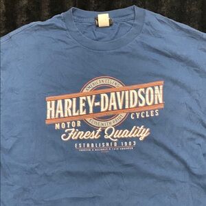 Harley-Davidson Blue Men's Shirt